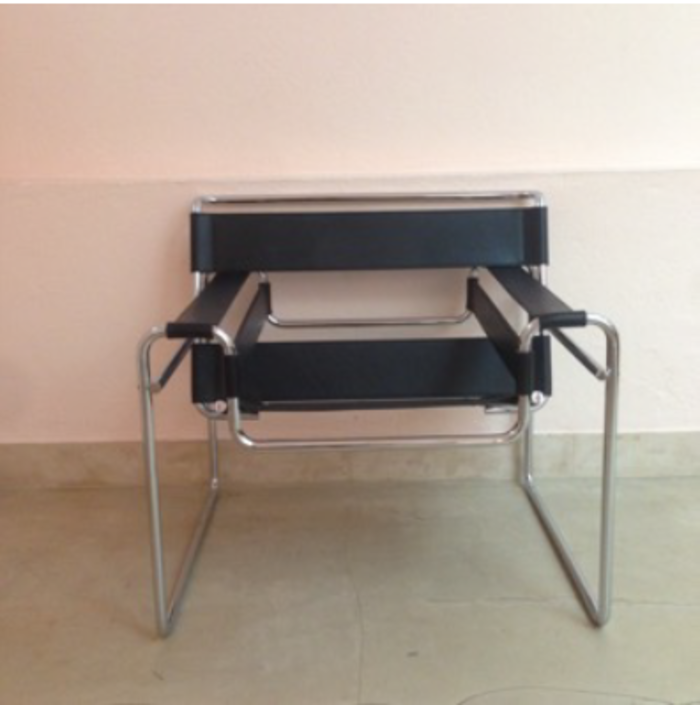Marcel Breuer Fauteuil modèle B3 dit « Wassily »